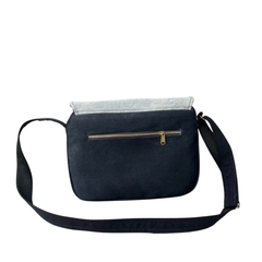 Handmade Upcycled Denim Crossbody Bag