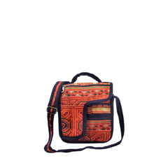 Hand-Woven Brocade Crossbody Bag