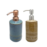 Cylindrical Ceramic Handsoap Spray Bottle