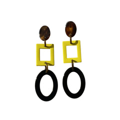 Elegant And Noble Lacquer Earrings 1