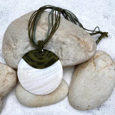 Elegant And Unique White Pearl Shell Necklace 2