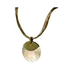 Elegant Handcrafted Abalone Shell Necklace