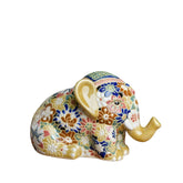 Elephant Statues In Ceramic