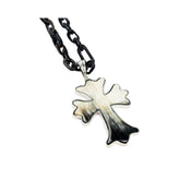 Ethical Handcrafted Buffalo Horn Cross Pendant 1