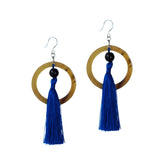 Ethical Handcrafted Buffalo Horn Earring 22