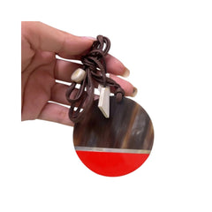 Ethical Handcrafted Buffalo Horn Necklace 17