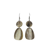 Ethical Handmade Buffalo Horn Luxury Earring 1