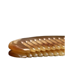 Ethical Handcrafted Buffalo Horn Comb 10