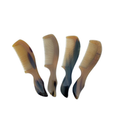 Ethical Handcrafted Buffalo Horn Comb 2