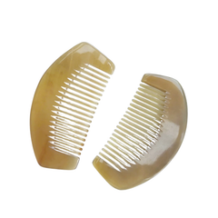 Ethical Handcrafted Buffalo Horn Comb 3