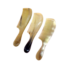 Ethical Handcrafted Buffalo Horn Comb 4