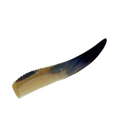 Ethical Handcrafted Buffalo Horn Comb 7