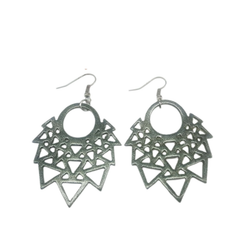 Ethical Handcrafted Buffalo Horn Earrings 02
