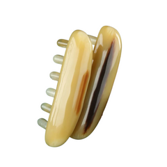 Ethical Handcrafted Buffalo Horn Massage Comb 3