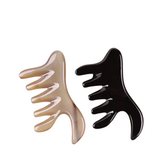 Ethical Handcrafted Buffalo Horn Massage Comb 4