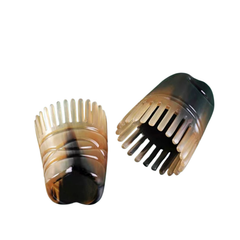 Ethical Handcrafted Buffalo Horn Massage Duct Comb