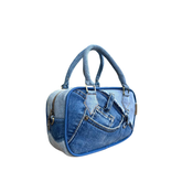 Handmade Upcycled Denim Eva Bag