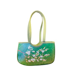 Fashionable Lotus Leaf Handbag 19
