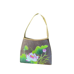 Fashionable Lotus Leaf Handbag 19