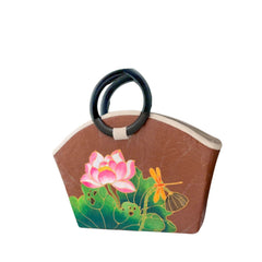 Fashionable Lotus Leaf Handbag 13