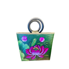 Fashionable Lotus Leaf Handbag 11