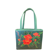 Fashionable Lotus Leaf Handbag 15