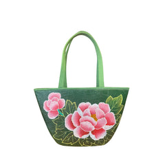 Fashionable Lotus Leaf Handbag 21