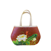 Fashionable Lotus Leaf Handbag 5