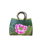 Fashionable Lotus Leaf Handbag 14