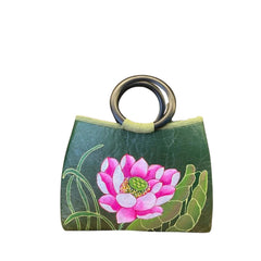 Fashionable Lotus Leaf Handbag 14