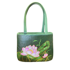 Fashionable Lotus Leaf Handbag 16