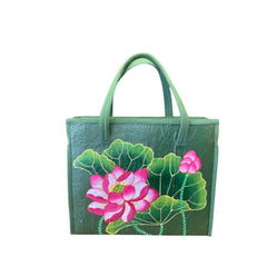 Fashionable Lotus Leaf Handbag 6