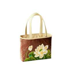 Fashionable Lotus Leaf Handbag 8