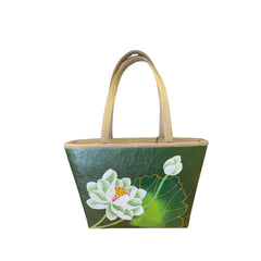 Fashionable Lotus Leaf Handbag 10