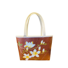 Fashionable Lotus Leaf Handbag 1