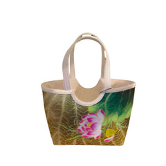 Fashionable Lotus Leaf Handbag 29