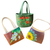 Fashionable Lotus Leaf Handbag 23