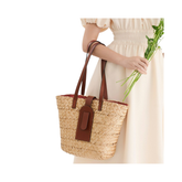 Fashionable Leather Strap Sedge Bag