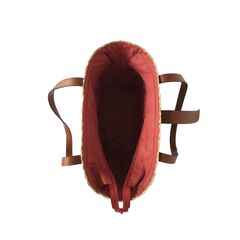 Fashionable Leather Strap Sedge Bag