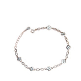 Four-Leaf Clover Bracelet Handcrafted 925 Sterling Silver