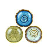 Four-Leaf Shaped Ceramic Dipping Dish 1