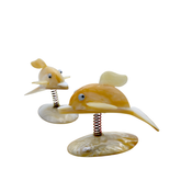 Funny Dolphin From Seashell