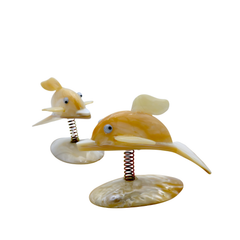 Funny Dolphin From Seashell