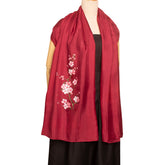 Hand Painted Scarves Mulberry Silk Handcrafted