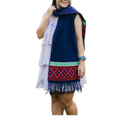 Hand-Woven Ethnic Brocade Scarf