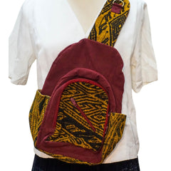 Hand-Woven Brocade Backpack