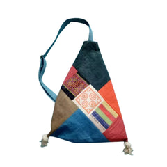 Hand-Woven Brocade Crossbody Bag