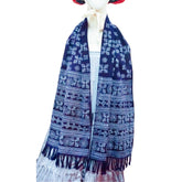 Hand-Woven Brocade Scarf