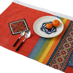 Hand-Woven Brocade Tablecloths