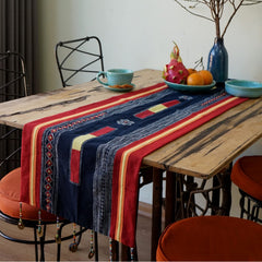 Hand-Woven Brocade Tablecloths